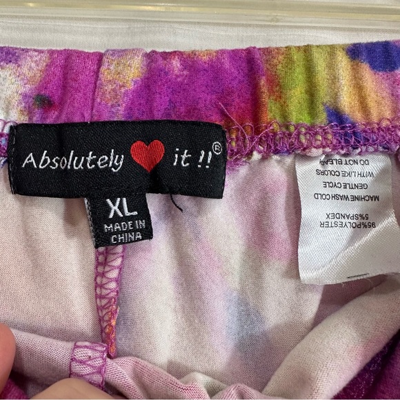Absolutely Love It Juniors 2-Piece Tie Dye Tank & Short Set XL - Picture 2 of 7